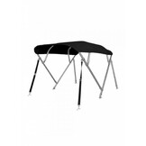 Biminitop basic | RVS 4-boogs | Breedte 170 <> 182 cm - Hoogte 137 cm