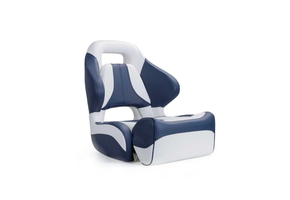 Flip-Up Stuurstoel - Bootstoel - Ergonomisch - Hoge Rugleuning - Marine Vinyl