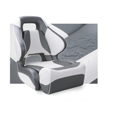 Flip-Up Stuurstoel - Bootstoel - Ergonomisch - Hoge Rugleuning - Vinyl