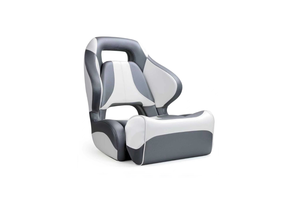 Flip-Up Stuurstoel - Bootstoel - Ergonomisch - Hoge Rugleuning - Vinyl