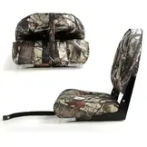 High Back Bootstoel - Camouflage - Hoge Rugleuning