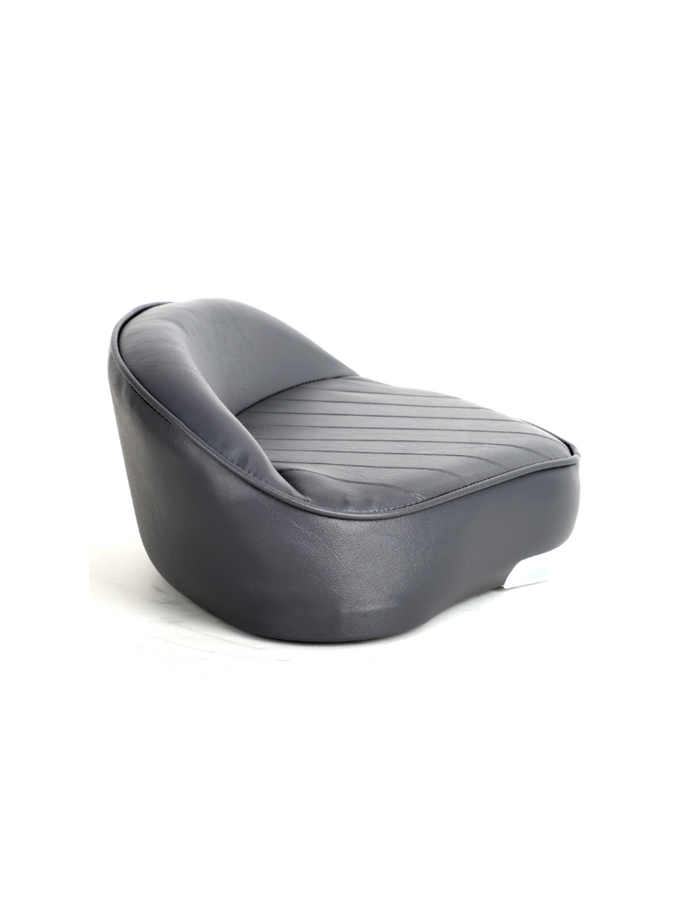 Pro Casting Bootstoel - Lage Visstoel - Antraciet - Marine Vinyl - Compact