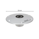 Stoelpoot De Luxe Inbouw - 38 Cm - Stoelpoot Boot - Vaste Montage - Universeel