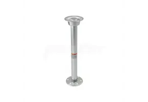 Aluminium tafelpoot - 68,5 cm - met vloerplaat en tafelbase