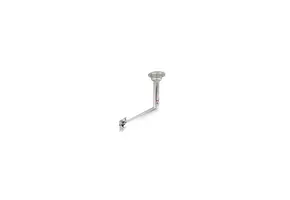 Afneembaar aluminium tafelpoot voor wandmontage