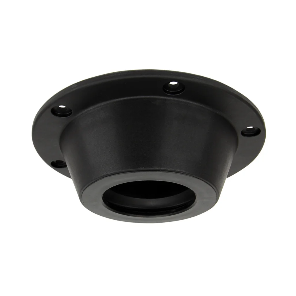 Cypress tafelpoot boot - Aluminium tafelpoot - 68 cm - Twist Lock - zwart gepoedercoat