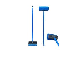 Drijvende borstel inclusief steel - blijft drijven - voor bootreiniging