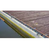 Steigerfender - EVA foam - 100 x 12 x 6 cm  - waterdicht