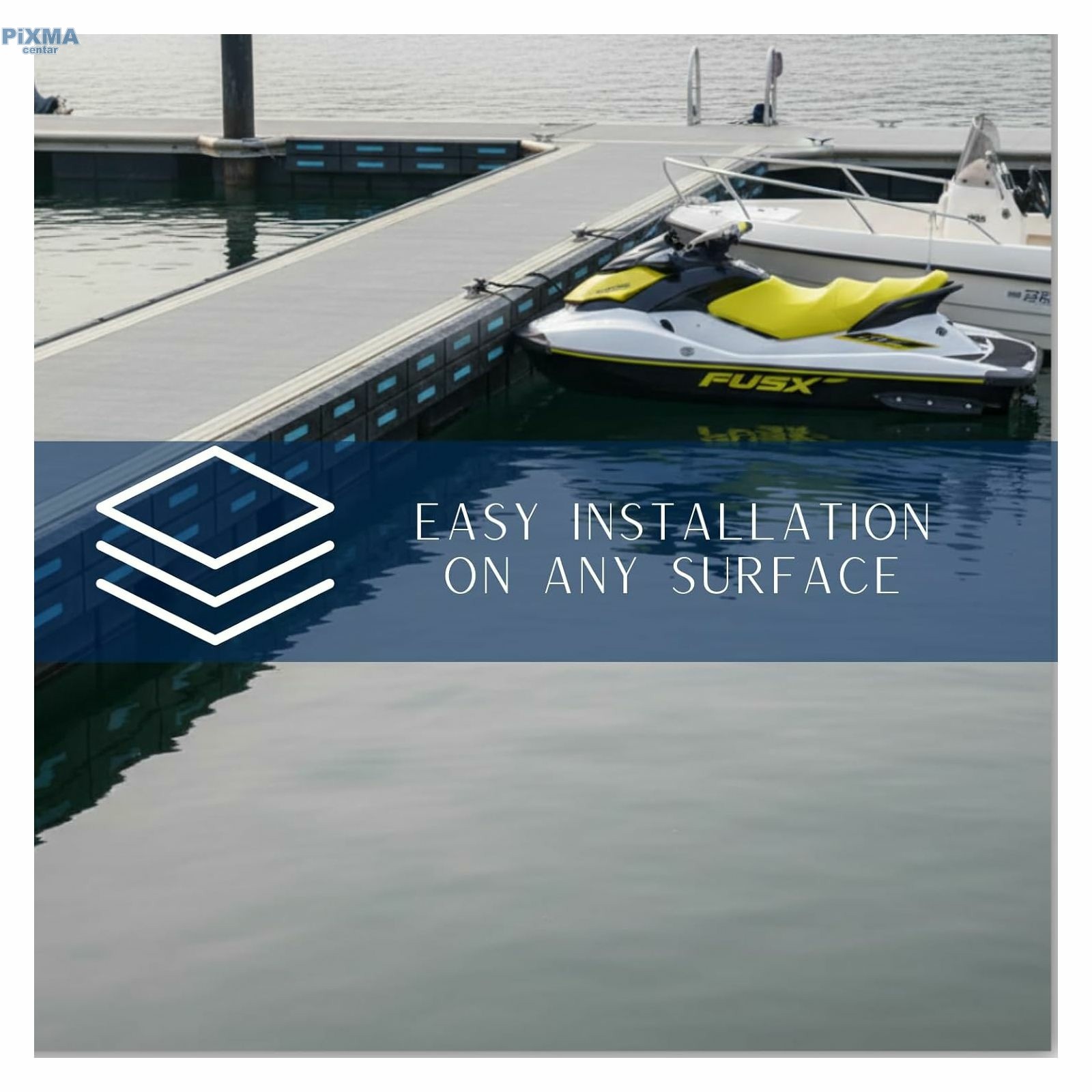 Steigerfender - EVA foam - 100 x 12 x 6 cm  - waterdicht