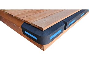 Steigerfender - EVA foam - hoek 50 x 8 x 6 cm  - waterdicht