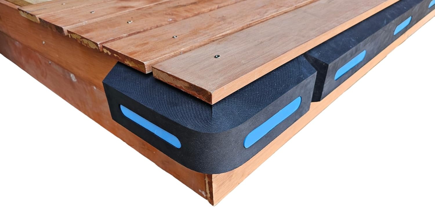 Steigerfender - EVA foam - hoek 50 x 8 x 6 cm  - waterdicht