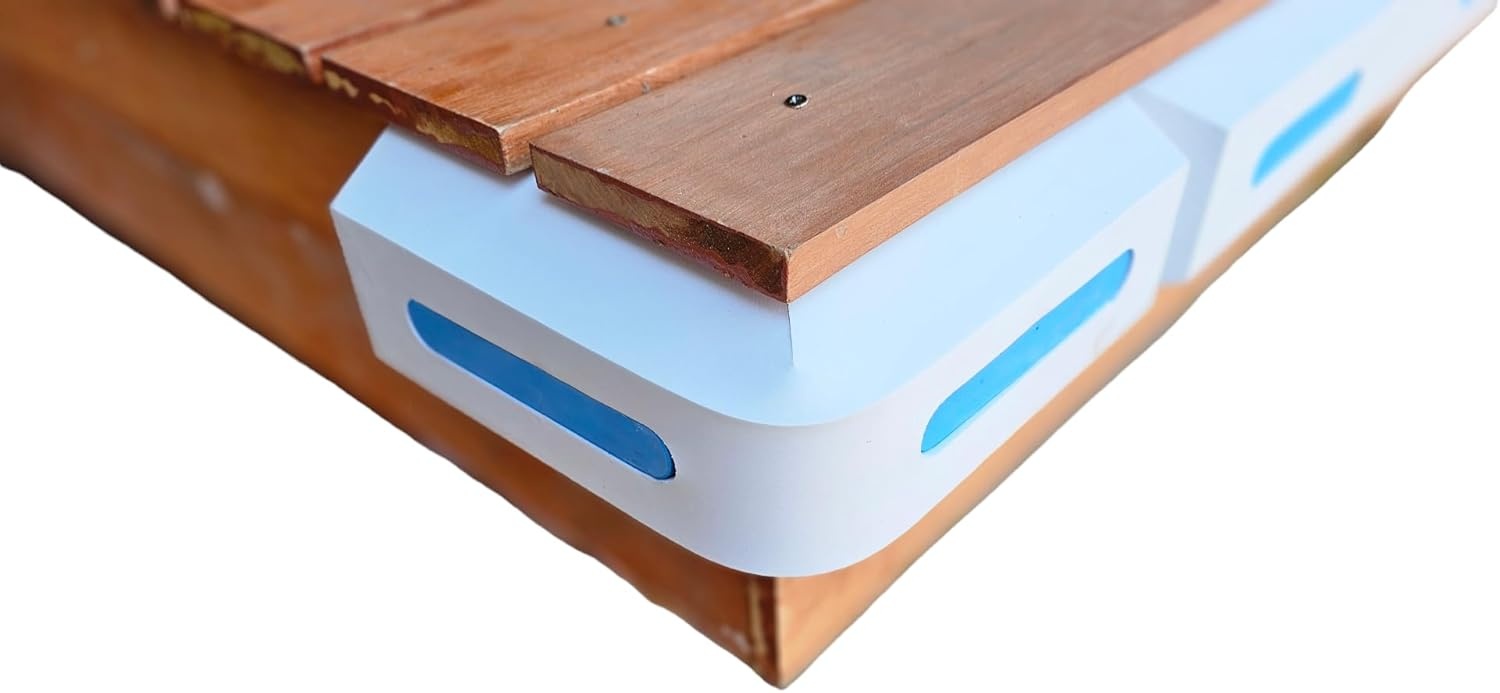 Steigerfender - EVA foam - hoek 50 x 8 x 6 cm  - waterdicht