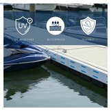 Steigerfender - EVA foam -  hoek 50 x 22 x 6 cm  - waterdicht