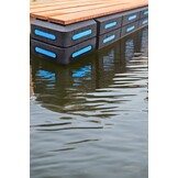 Steigerfender - EVA foam -  hoek 50 x 22 x 6 cm  - waterdicht