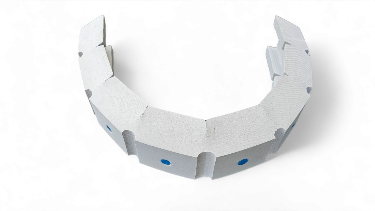 Steigerfender - EVA foam -  rond 100 x 12 x 6 cm  - waterdicht