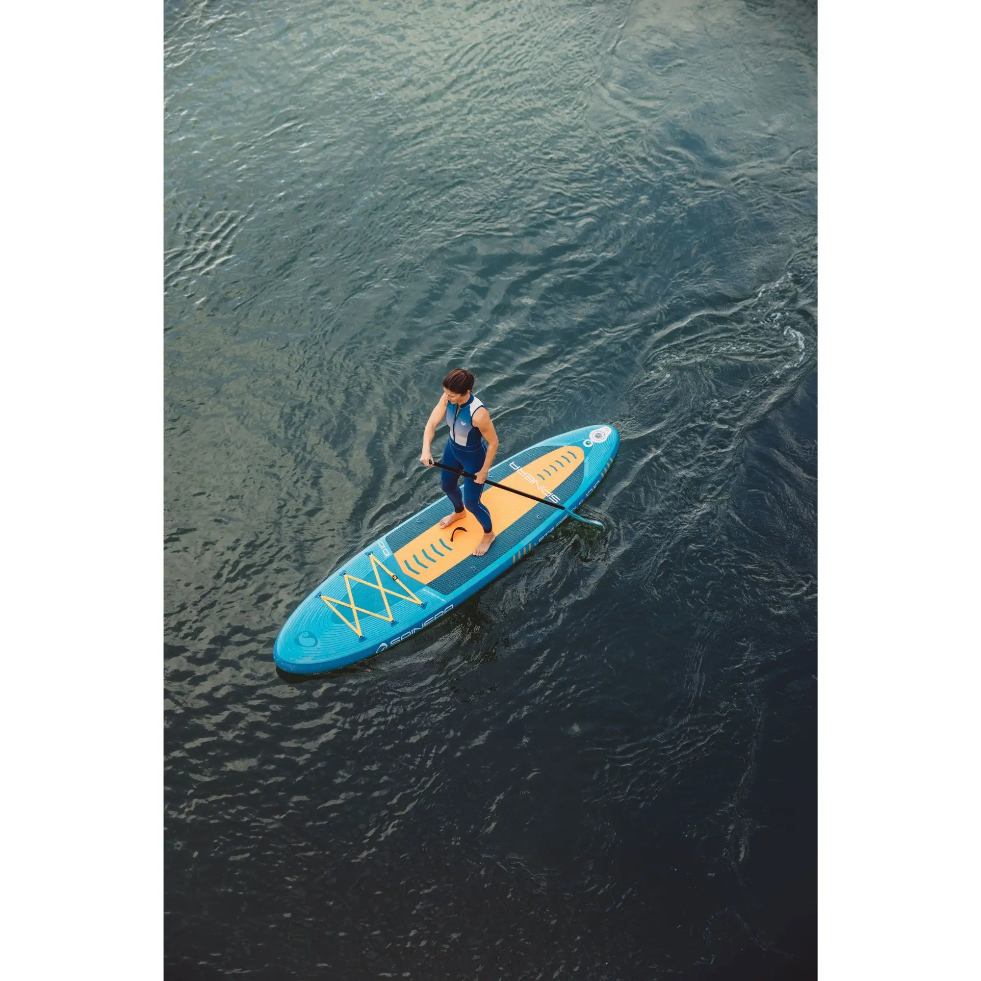 Lets Paddle 10.10 SUP Board – Opblaasbaar Supboard – 330x82x15 cm – Teal