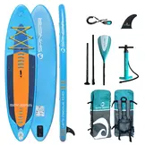 Lets Paddle 10.10 SUP Board – Opblaasbaar Supboard – 330x82x15 cm – Teal