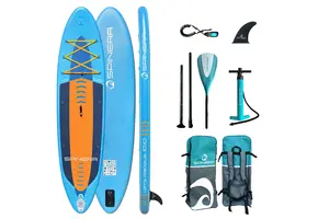 Lets Paddle 10.10 SUP Board – Opblaasbaar Supboard – 330x82x15 cm – Teal