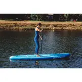 Lets Paddle 10.4 SUP Board – Opblaasbaar Paddleboard – Compleet Set – Teal – 315x80x15 cm