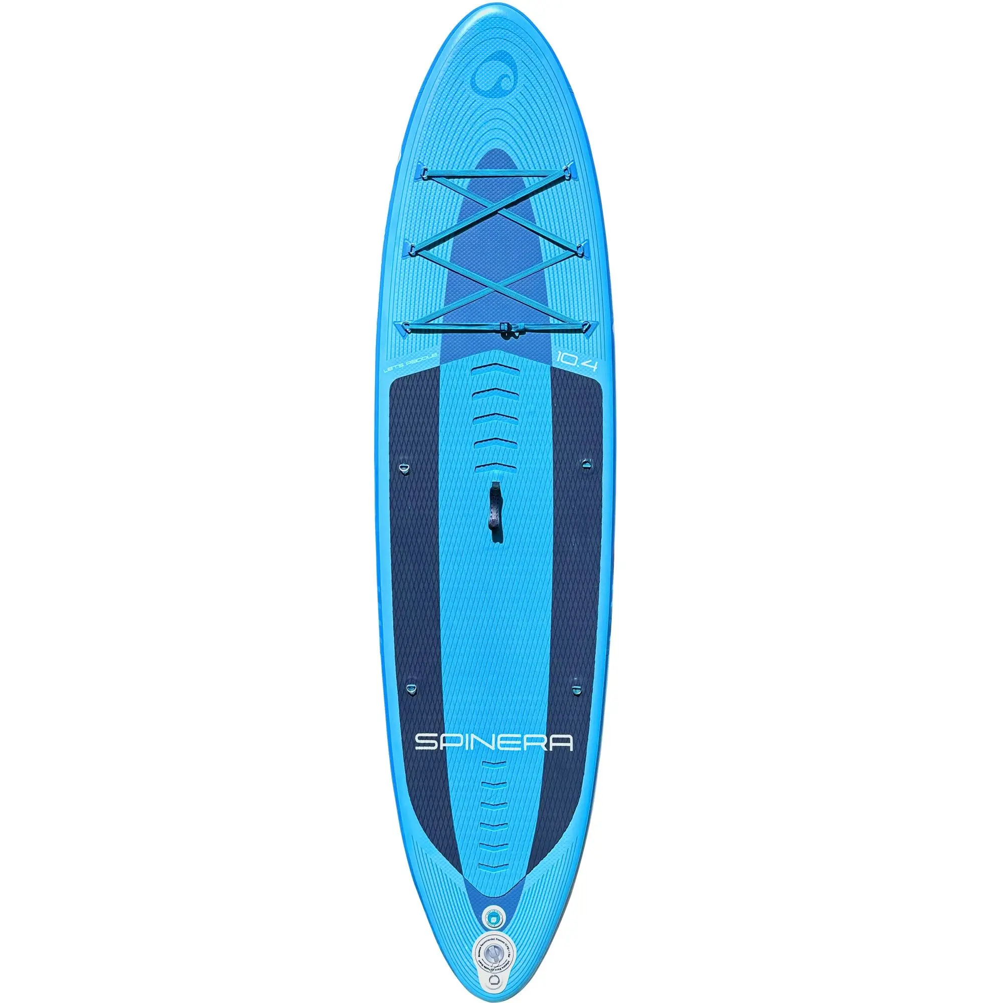 Lets Paddle 10.4 SUP Board – Opblaasbaar Paddleboard – Compleet Set – Teal – 315x80x15 cm