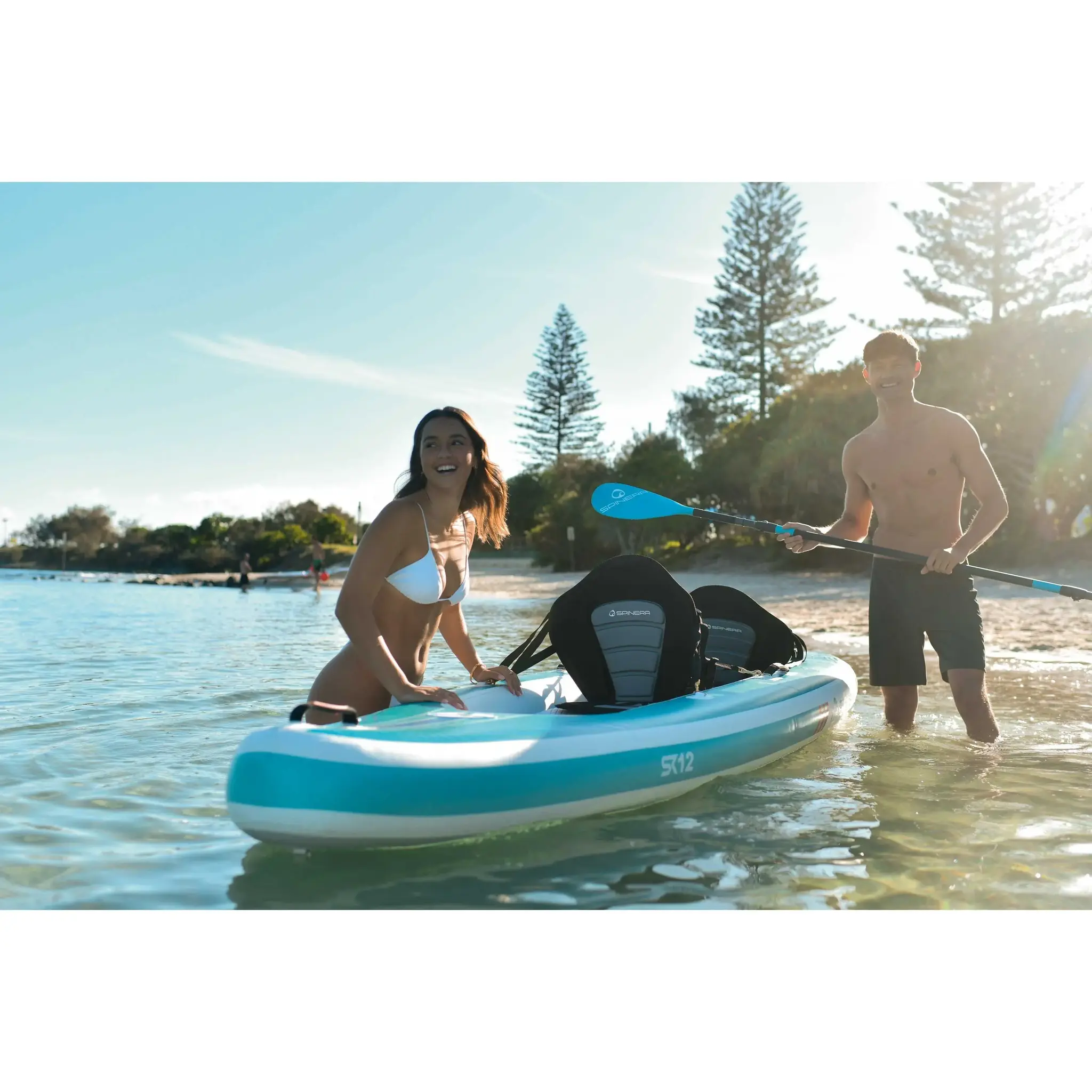 Sup Kayak SK 12.0 – Opblaasbaar SUP Kayak – 3 In 1 Board – 2 Persoons – 365x98x20 cm