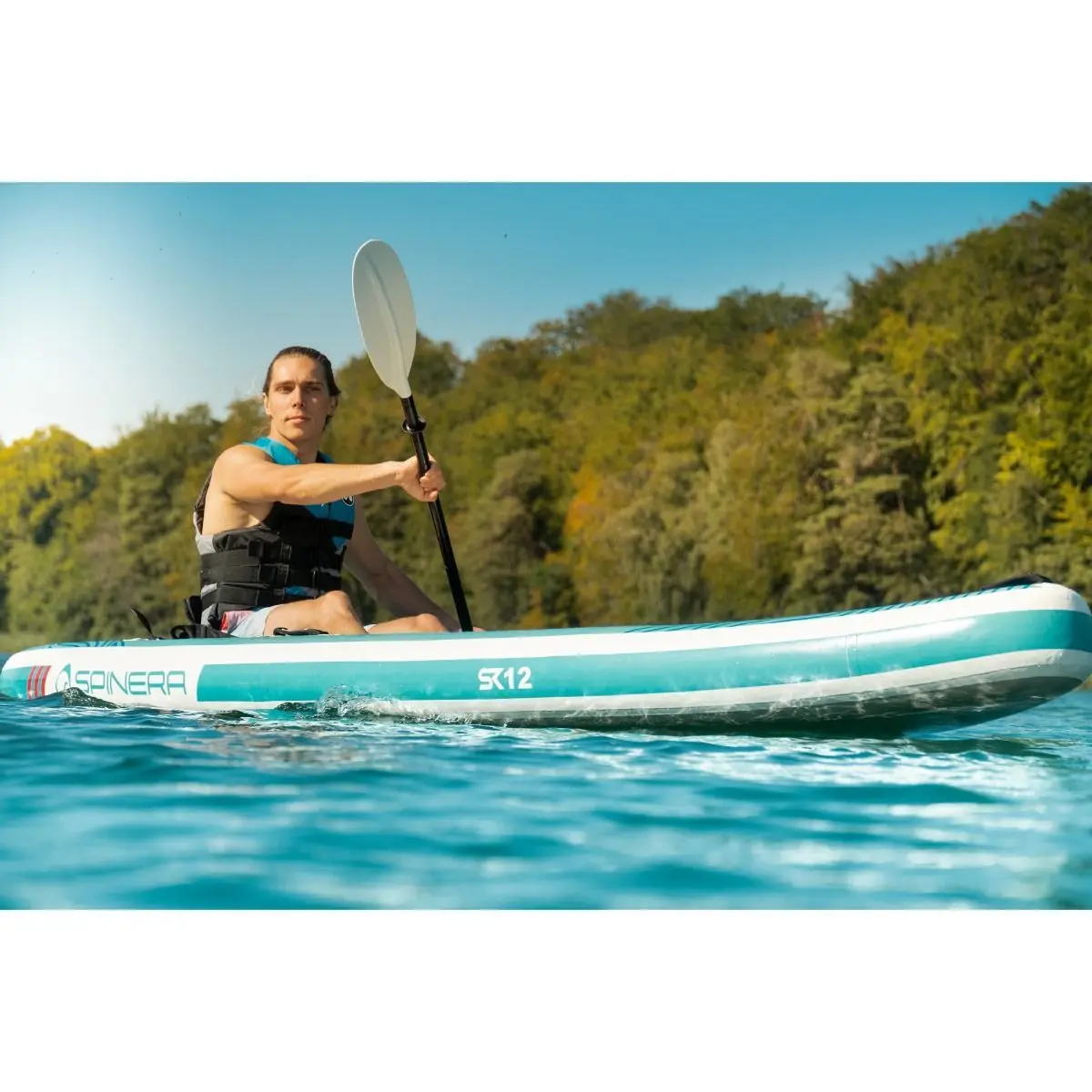 Sup Kayak SK 12.0 – Opblaasbaar SUP Kayak – 3 In 1 Board – 2 Persoons – 365x98x20 cm