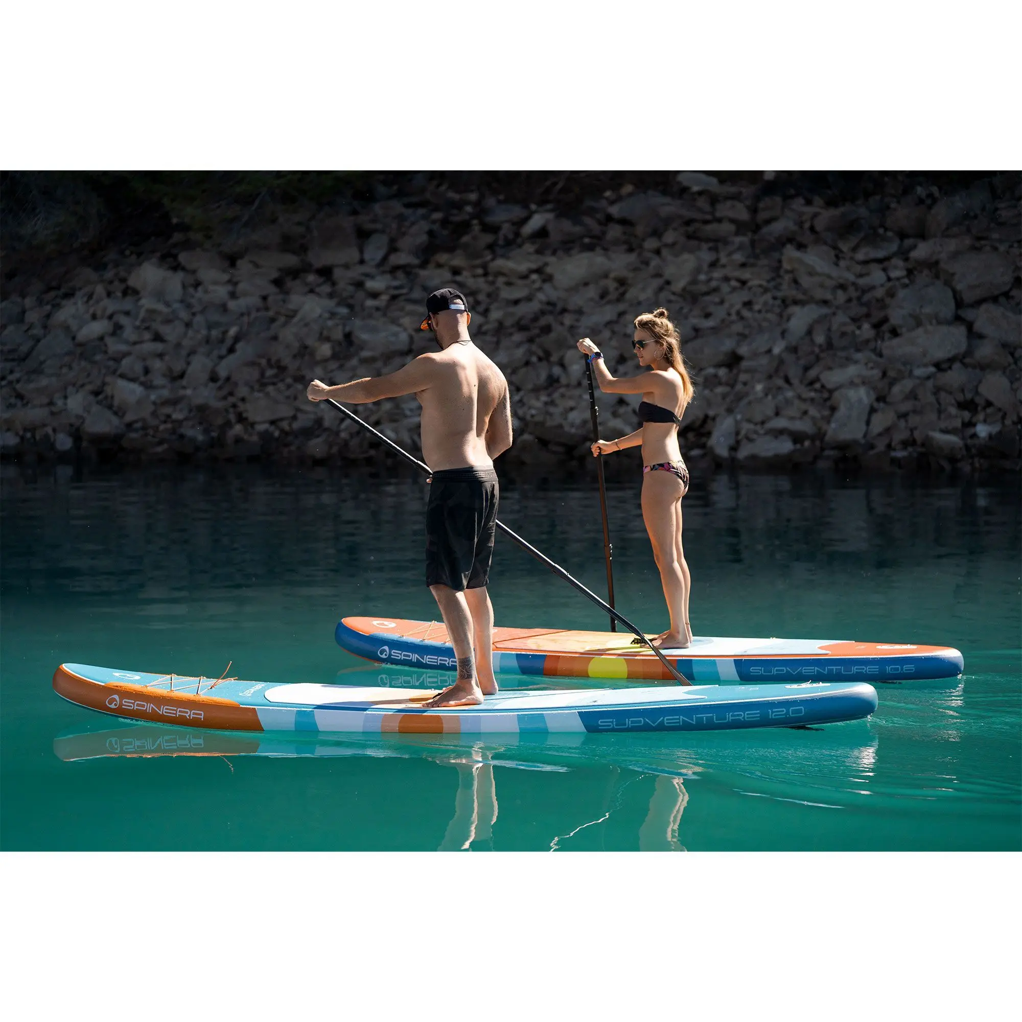 Supventure 10.6 SUP Board – Opblaasbaar Paddleboard – Double Layer – Compleet Set – 320x82x15 cm