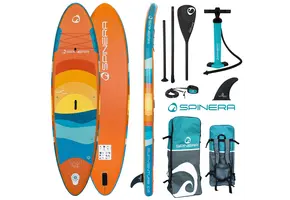 Supventure 10.6 SUP Board – Opblaasbaar Paddleboard – Double Layer – Compleet Set – 320x82x15 cm