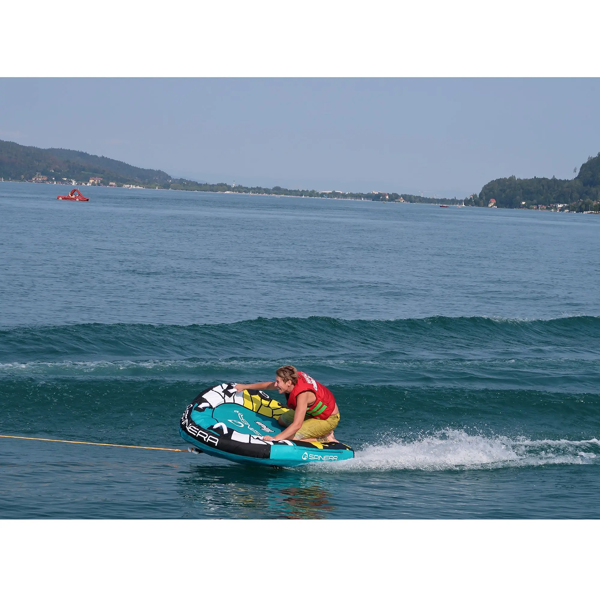 Ikran 1 Towable Tube – 1 Persoons – U Vorm Met Vinnen – 156x139 cm