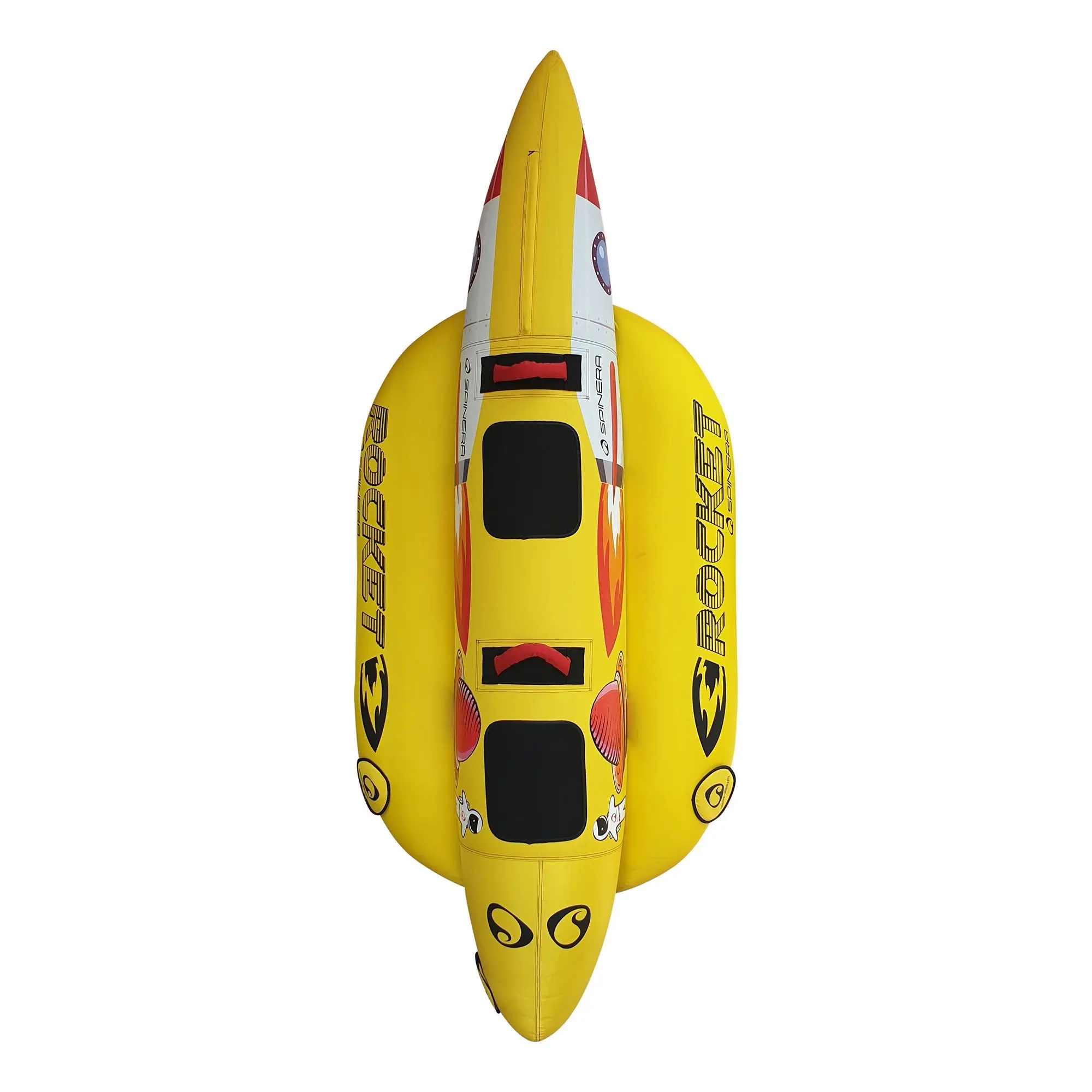 Rocket 2 Funtube – 2 Persoons Funtube – Aerodynamisch Ontwerp – 840D Nylon Cover – 3 Kamer Veiligheid
