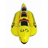 Rocket 3 Funtube – 3 Persoons Funtube – Banaan Model – 840D Nylon Cover – 3 Kamer Veiligheid