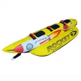 Rocket 3 Funtube – 3 Persoons Funtube – Banaan Model – 840D Nylon Cover – 3 Kamer Veiligheid