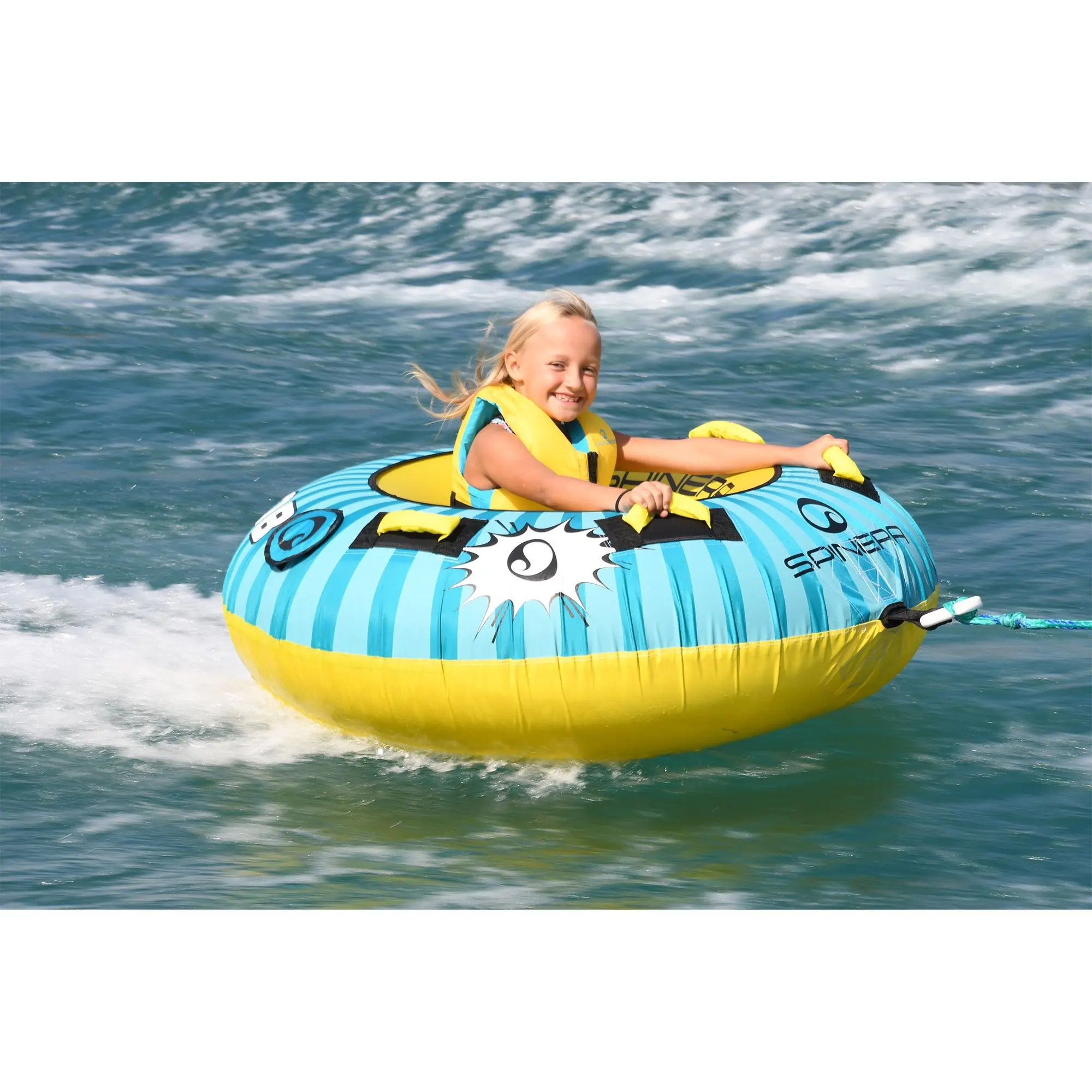 Wild Bob Funtube – 1 Persoons Funtube – Compact Ontwerp – 420D Nylon Cover – Lichtgewicht Tube