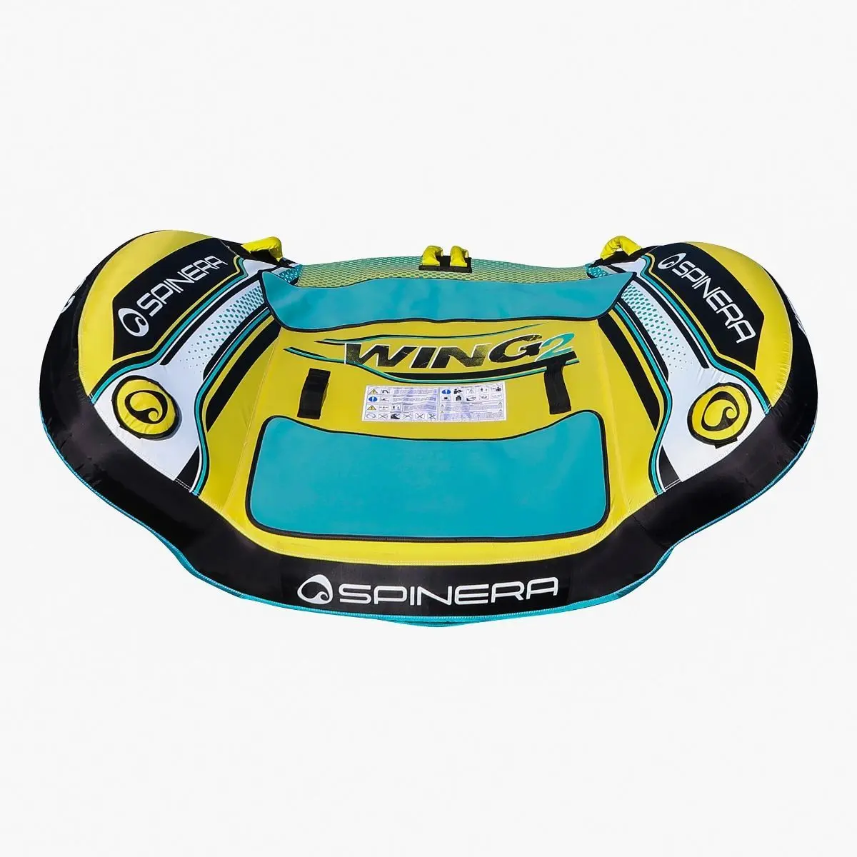 Wing 2 Funtube – 2 Persoons Funtube – Met Zijvleugels – 840D Nylon Cover – Lage Weerstand