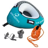 Delta 54 Tube Set – 1 Persoons Funtube – Inclusief Pomp En Sleeptouw – Complete Watersport Set