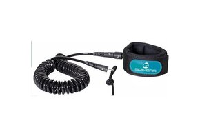 SUP Leash – SUP Veiligheidslijn 3 Meter – Enkelband Met Neopreen – 7 mm Elastisch Koord
