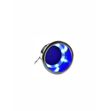 RVS Inbouw Bekerhouder Met LED – Boot Bekerhouder – 12V Blauwe Verlichting – Luxe Inbouw – Voor Boot