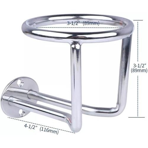 RVS316 Bekerhouder Boot – Opbouw Bekerhouder – Corrosiebestendig