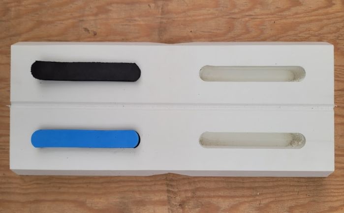 Steigerfender - EVA foam -  hoek 50 x 22 x 6 cm  - waterdicht