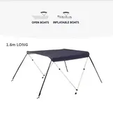 Aluminium biminitop - 2-boogs - Breedte 110 <> 170 cm - Hoogte 115 cm - Doek 160 cm