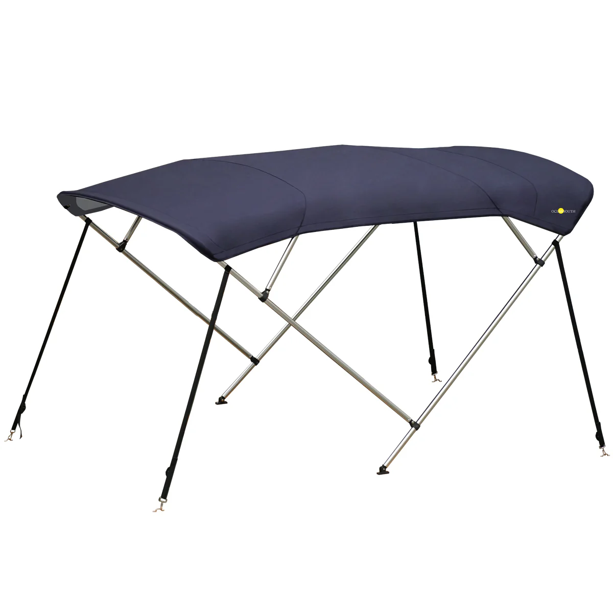 Aluminium biminitop - 4-boogs - Breedte 170 <>190 cm - Hoogte 125 cm - Doek 220 cm