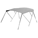 RVS biminitop - 3-boogs - Breedte 170 <>190 cm - Hoogte 130 cm - Doek 183 cm