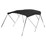 RVS biminitop - 3-boogs - Breedte 170 <>190 cm - Hoogte 130 cm - Doek 183 cm