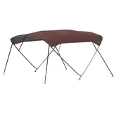 Cruiser biminitop - RVS - Breedte 3,0 <> 3,3 meter - Hoogte 1,55 meter - Lengte doek 2,5 meter