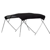 Cruiser biminitop - RVS - Breedte 3,0 <> 3,3 meter - Hoogte 1,55 meter - Lengte doek 2,5 meter
