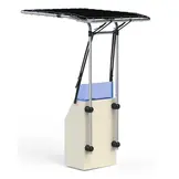 T -Top voor Console – aluminium – Hoogte verstelbaar – marine grade doek