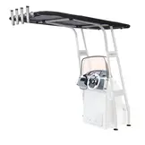 Heavy Duty T-Top - Wit gecoat aluminium – Dekmontage