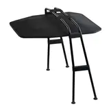 Targa Bimini Top – Zwart gecoat aluminium – Breedte 1.5 tot 2.3 mtr – Doek 1.7 mtr