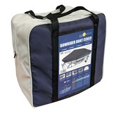 Universeel Boot Afdekzeil – Trailerbaar – Waterbestendig & Ademend ATLAS Marine Grade Stof (280 g/m²) - zwart