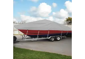 Universeel Afdekzeil boot - inbouwmotor – Trailerbaar – Waterbestendig & Ademend ATLAS Marine Grade Stof (280 g/m²)